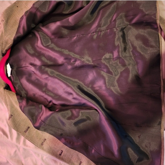 Cole Haan Leather Bag and Talbots Belted Blazer Size 8P - Picture 10 of 11